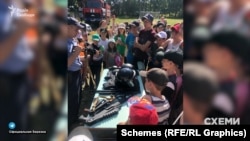 Зустріч українських дітей з білоруськими силовиками