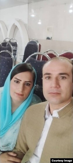 فریدون محمودی و همسرش شرمین حبیبی