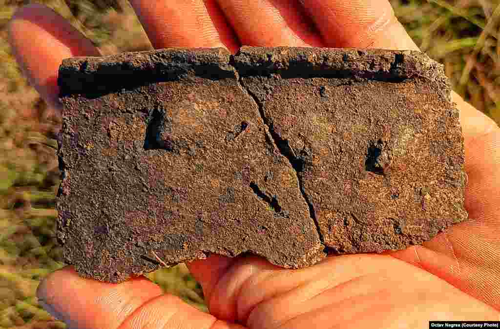 Ceramic fragments from the Bronze Age