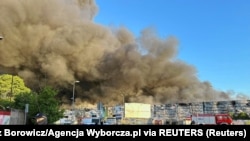 Сӯхтор дар маркази тиҷоратии Marywilska 44. 122 маи соли 2024