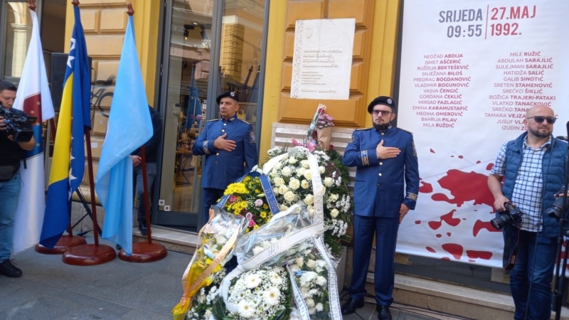 Obilježena 32. godišnjica prvog masakra civila tokom opsade Sarajeva