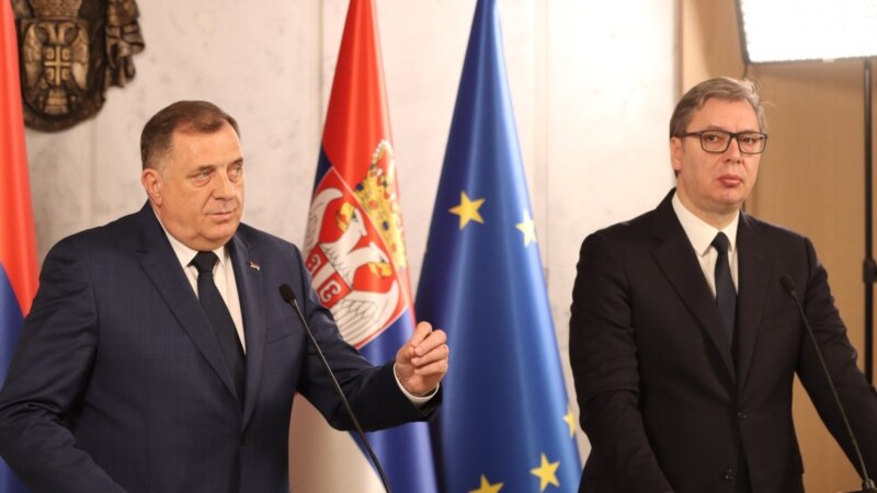 Vuçiq me Dodikun: Do të organizohet një takim i të gjitha “autoriteteve shtetërore” të Serbisë dhe RS-së