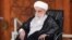 احمد جنتی ۹۷ ساله در مراسم سال‌مرگ روح‌الله خمینی، بنیان‌گذار جمهوری اسلامی