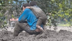 Four Hours In The Mud: Georgian Girl Rescued From Deadly Landslide