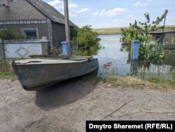 Афанасьевка во время затопления, лето 2023 года