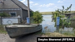 Миколаївська область, село Афанасіївка затоплене після катастрофи на Каховській гідроелектростанції