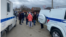 Полиция в кубанской станице Полтавской, жители которой протестуют против мусорного полигона