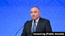 Председатель парламента Кыргызстана Нурланбек Шакиев.