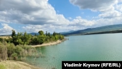 Белогорское водохранилище в Крыму