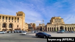 Republic Square in Yerevan (file photo)