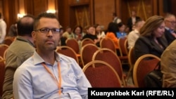 Руслан Мятиев, основатель и главный редактор сайта Turkmen.news. Алматы, 14 сентября 2023 года.