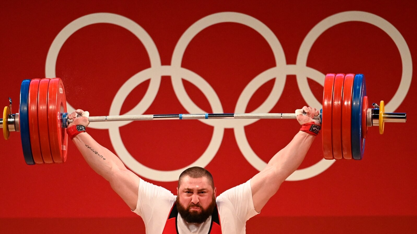 Georgia -- Lasha Talakhadze WEIGHTLIFTING-OLY-2020-2021-TOKYO
