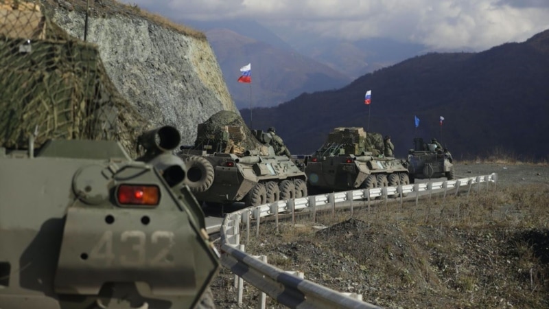 Kremlin Confirms Start Of Withdrawal Of Russian Peacekeepers From Karabakh