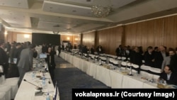 Power was cut at the hotel where the National Union of Bar Associations of Iran was trying to meet.