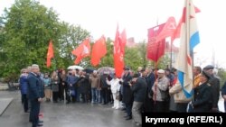 Митинг коммунистов Севастополя в честь дня рождения Владимира Ленина, 22 апреля 2023 года