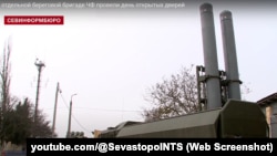 Комплекс «Бастіон» у розташуванні 15-ї окремої берегової ракетної бригади ЧФ РФ. Севастополь, Крим, 2019 рік, скріншот відео