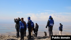 Наблюдатели ЕС на границе Армении с Азербайджаном