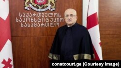 Constitutional Court Chairman Merab Turava said the lawsuits will be looked into jointly on an unspecified day. (file photo)