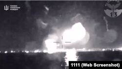 Скриншот атаки ВСУ на объекты ВС РФ в Крыму. Иллюстративное фото