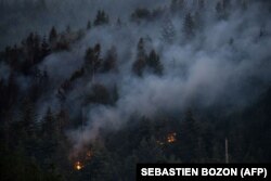 Požar u Bois-de-Champ, u istočnoj Francuskoj, 13. juni 2023.
