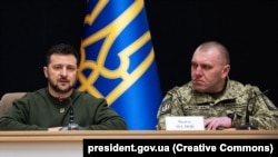 Predsjednik Ukrajine Volodimir Zelenskyi i šef Službe sigurnosti Ukrajine Vasyla Malyuka, Kijev, 13. feburar 2023