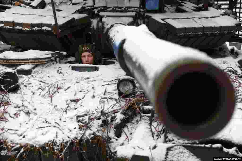 З настанням зими в степах Донбасу українські солдати налаштовані тримати оборону