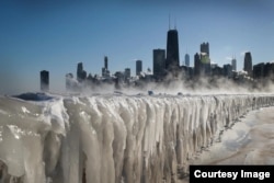 Чикаго известен непростой зимой