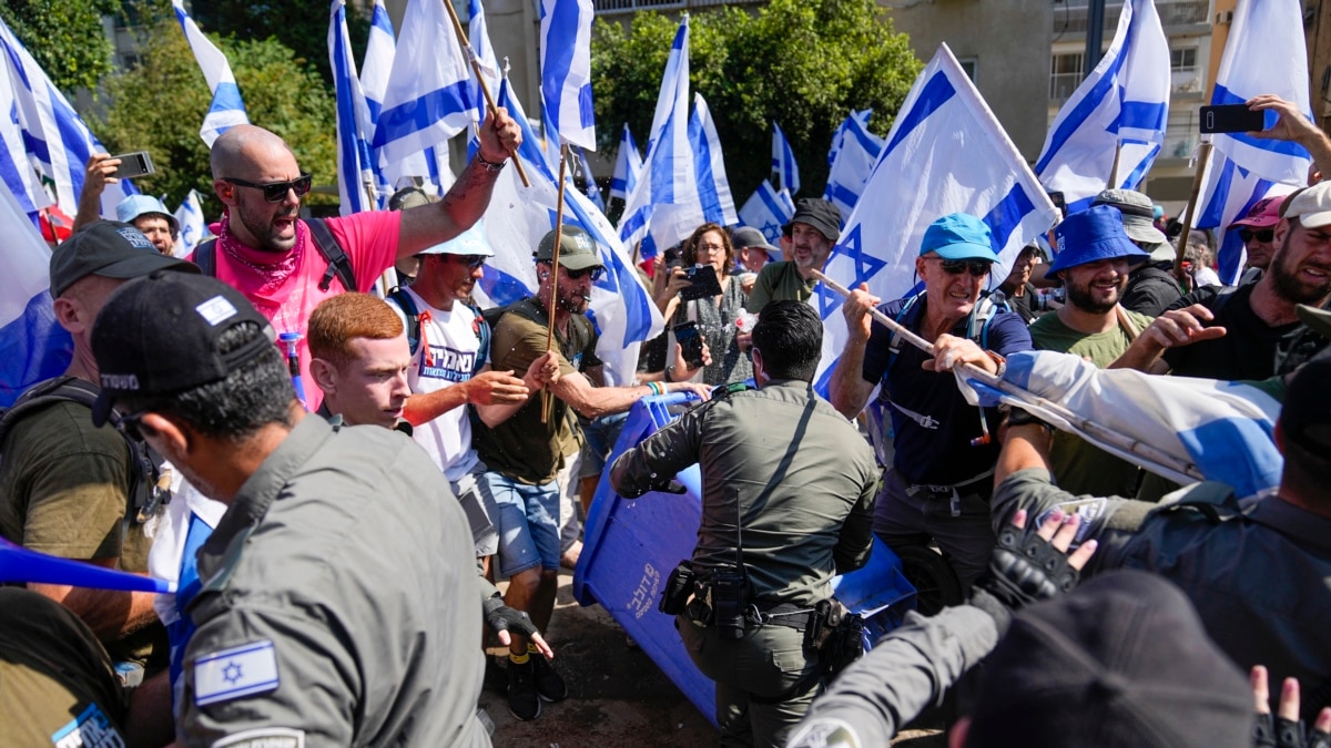 Через протести проти судової реформи в Ізраїлі заарештували близько 20 людей