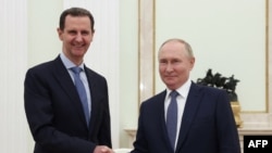 President Assad and President Putin met in Moscow in July.