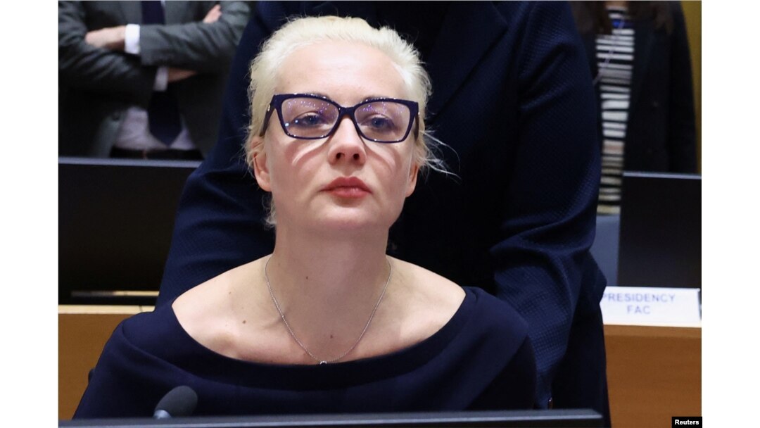 Iulia Navalnaia, văduva lui Alexei Navalnîi, a participat luni la întâlnirea miniștrilor de externe europeni la Bruxelles.