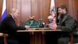 Президент Владимир Путин и глава Чечни Рамзан Кадыров, сентябрь 2023 г. Фотография государственного агентства ТАСС