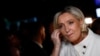 Marine Le Pen a francia fővárosban 2024. július 7-én