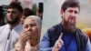 A woman holds a portrait of Chechen strongman Ramzan Kadyrov during a rally staged in Grozny on May 23 after a citizen of Volgograd burned the Koran in front of a mosque.