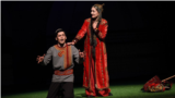 Aşgabadyň Döwlet drama teatrynda goýlan "Arkaç" operasyndan bir pursat. Iýun, 2023 ý. 