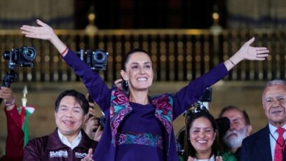 Клаудия Шейнбаум е избрана за президент на Мексико Предварителните данни