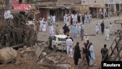 در پی انفجاری در پاکستان چهار عضو یک خانواده کشته شدند.