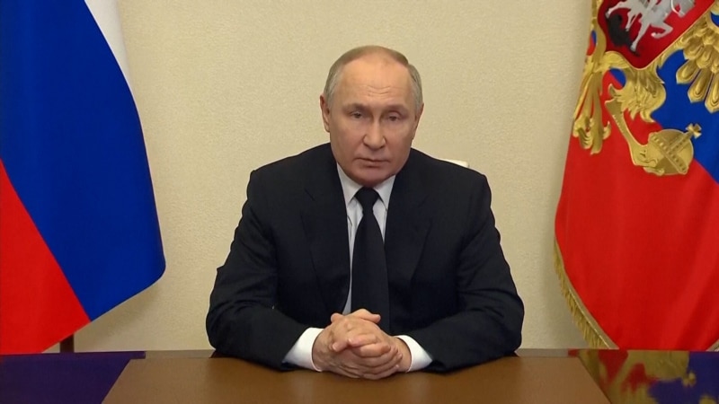 Путин Орусияда 24-мартты аза күтүү күнү деп жарыялады 