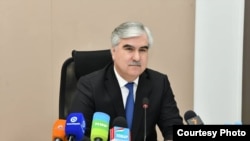 Файзиддин Қаҳҳорзода, вазири молияи Тоҷикистон.