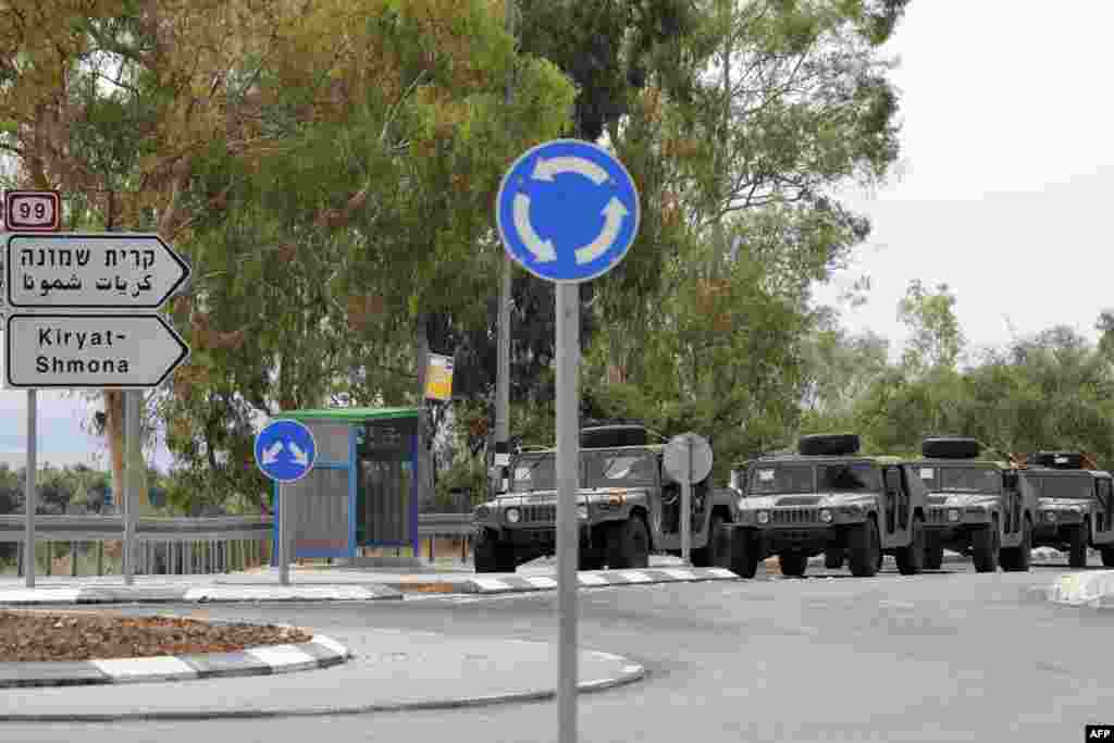 استقرار سربازان اسرائیلی در نزدیکی پایگاه نظامی اسرائیل در تقاطع مرزی بین اسرائیل، لبنان و سوریه 