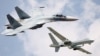Colaj: Avion rusesc Su-27 și o dronă americană MQ-9 Reaper