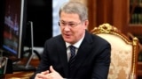 Russia - Moscow - meeting of Vladimir Putin with the head of Bashkortostan Radiy Khabirov
