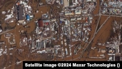 Imaginile din satelit arată amploarea inundațiilor din Rusia