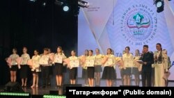 Татар теленнән халыкара олимпиадада катнашучылар