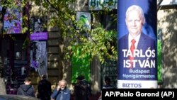 A 2019-es önkormányzati kampány plakátján Tarlós István 