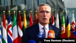 Sekretari i Përgjithshëm i NATO-s, Jens Stoltenberg. Bruksel, 15 qershor 2023.