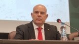 Иван Гешев по време на пресконференцията в националното следствие на 16 март.