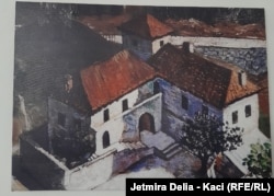 Pikturë e shtëpisë së 85-vjeçarit në Vranaj të Çamërisë.