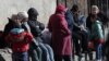 Armenia - Squatters evicted from the former Defense Ministry building outside Yerevan, February 16, 2023.