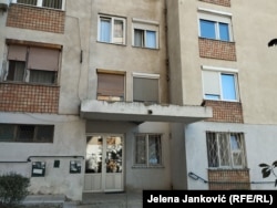 Zgrada u beogradskom naselju Rakovica gde je sedište firme "Kominvex"; oktobar 2023.
