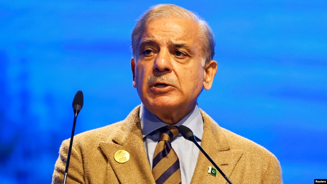 Pakistani Prime Minister Shehbaz Sharif (file photo)